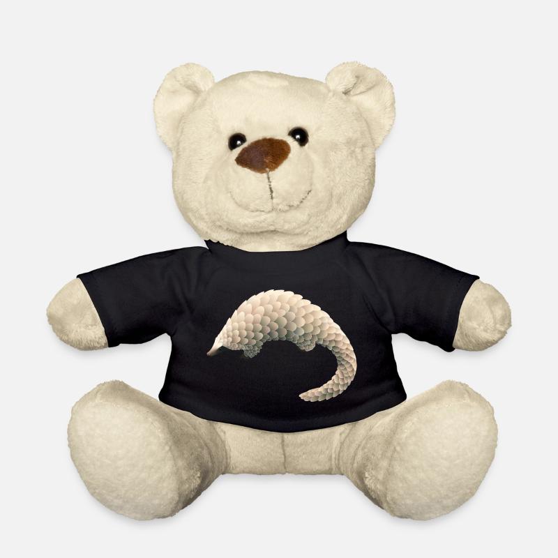 Pangolin - Teddy Bear - black