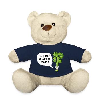 Sassy Celery: Is It Me? - Teddy Bear - french navy - Front