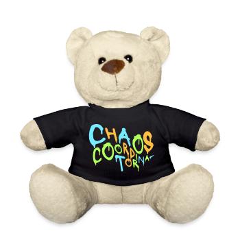 Coordinateur du Chaos Titre drôle Parents Teacher Logo - Nounours - noir - Devant