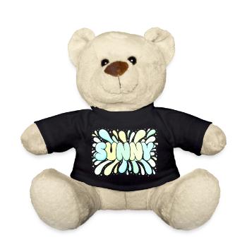 Helle Pastellsonne - Teddy - Schwarz - Vorne
