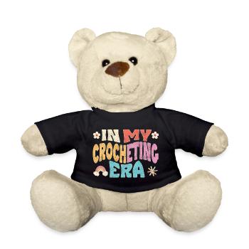 À mon époque du crochet - Nounours - noir - Devant