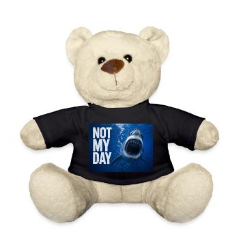 Hai Not My Day - Teddy Bear - black - Front