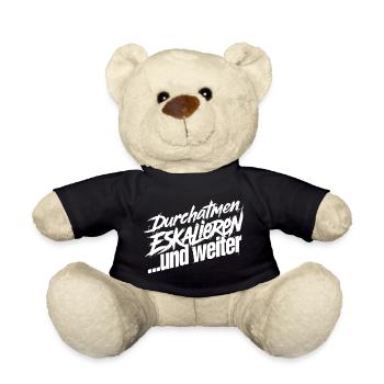 Kurz Durchatmen - Teddy - Schwarz - Vorne