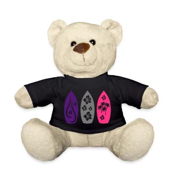 planche de surf - Nounours - noir - Devant