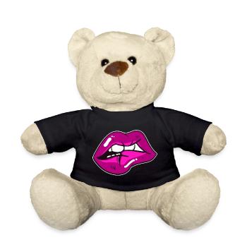 Lippe - Teddy - Schwarz - Vorne