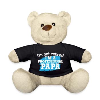 Rentner - Teddy - Schwarz - Vorne
