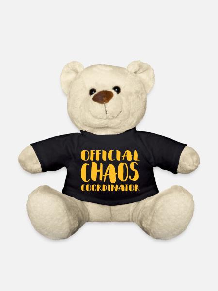 Coordinateur / coordinateur officiel du chaos - Nounours - noir