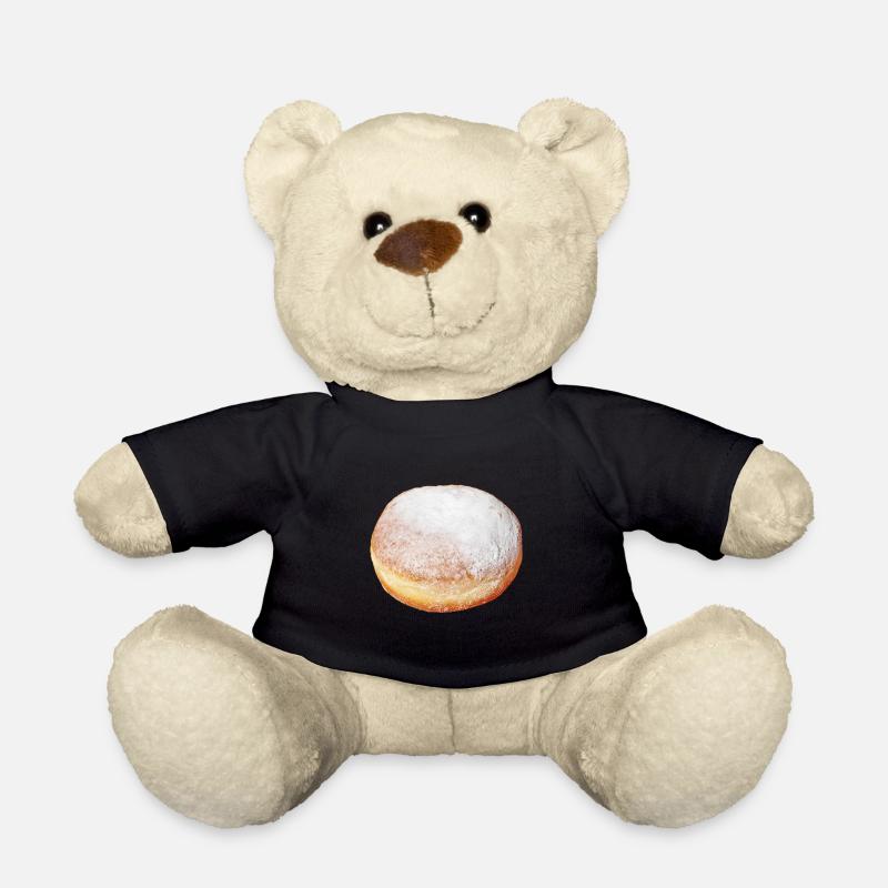 Berliner Pfannkuchen Fasching Geschnek design - Teddy - Schwarz