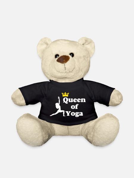 Queen of Yoga - Teddy - Schwarz