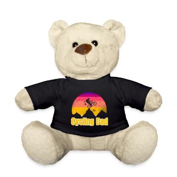 Cycling Dad - Teddy - Schwarz - Vorne