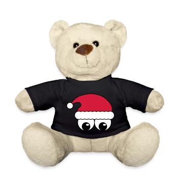 Le père noël - Nounours - noir - Devant