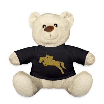 Gold Reiten - Teddy - Schwarz - Vorne