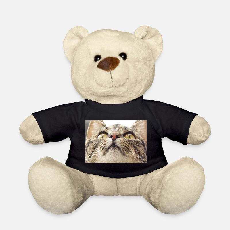 Katzengesicht von Minka - Teddy - Schwarz