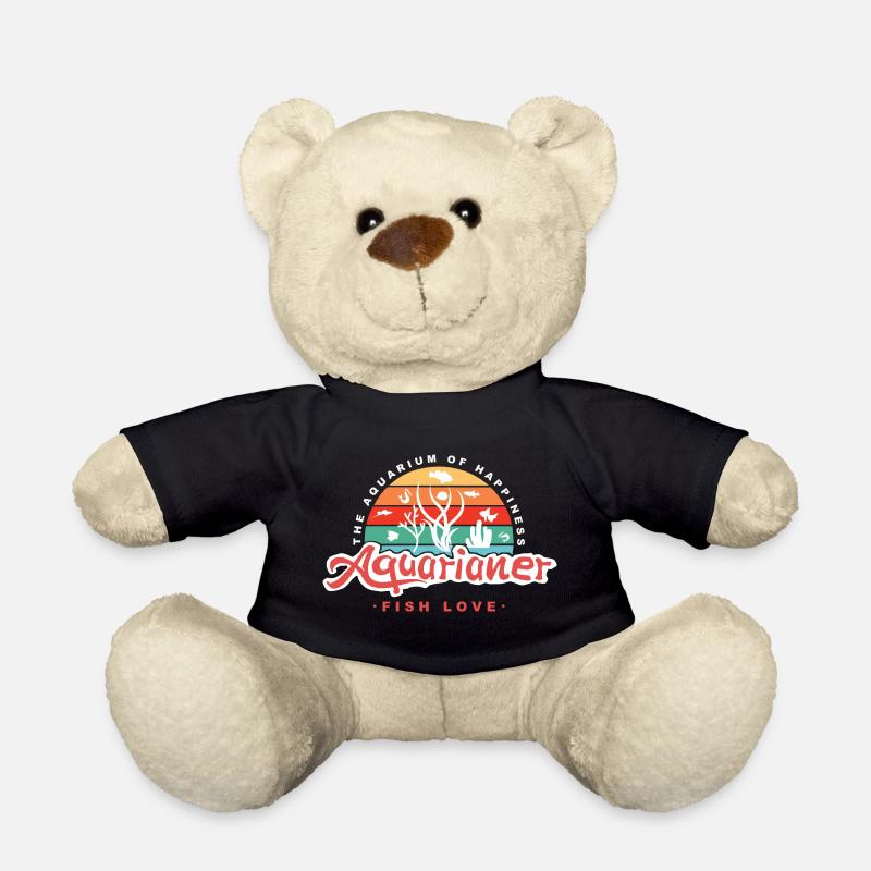 Aquaristik Aquarianer Aquarium Aquascaping - Teddy - Schwarz