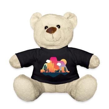 Chopper desert - Teddy Bear - black - Front