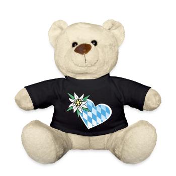 Bayernliebe - Teddy - Schwarz - Vorne