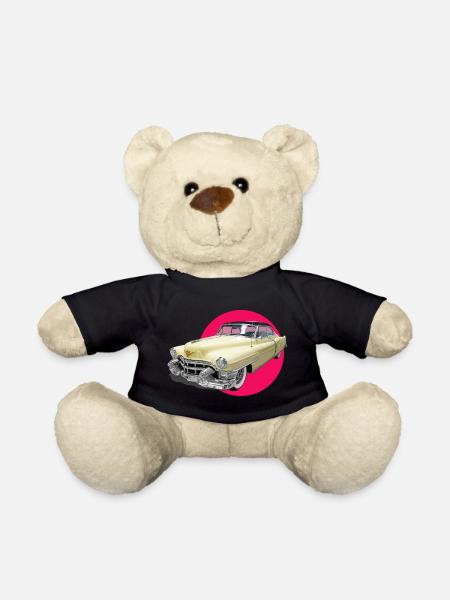 Youngtimer car adore Cadi Chevy Retro Car Oldtime - Nounours - noir