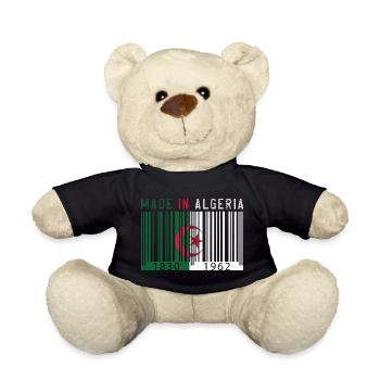 Algérie Millésime Cadeau MADE IN ALGERIA - Nounours - noir - Devant