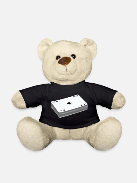 Pile de cartes - Nounours - noir