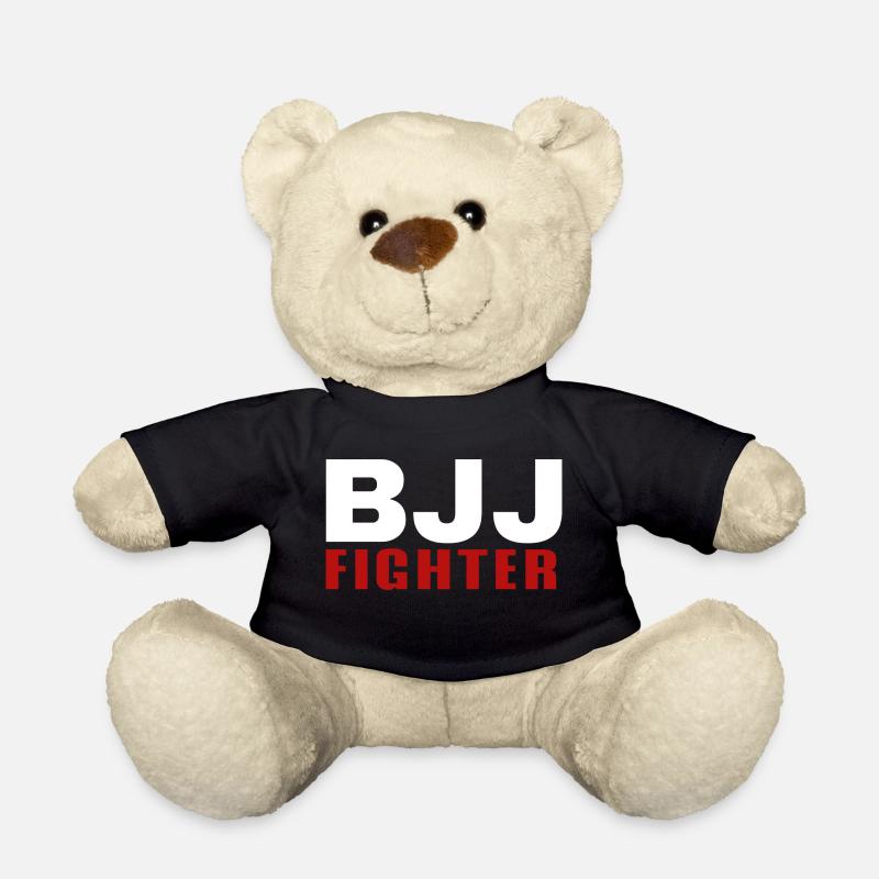 Brasilianischer Jiu-Jitsu BJJ-Kämpfer - Teddy - Schwarz