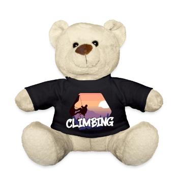 In der Natur klettern gehen - Teddy - Schwarz - Vorne