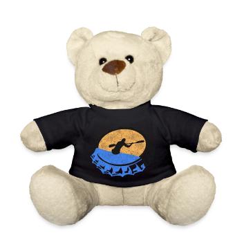 paddle - Teddy Bear - black - Front