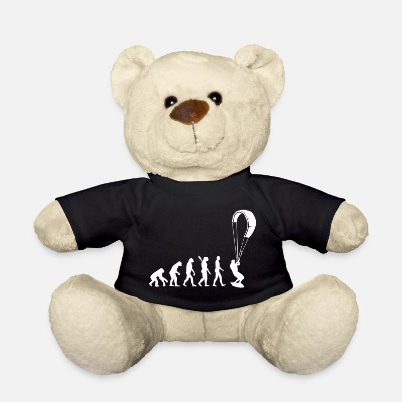 Kitesurf - Evolution de l’Homme, Darwin - Nounours - noir
