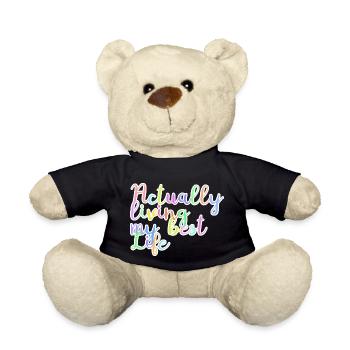 Actually living my best life - Teddy - Schwarz - Vorne