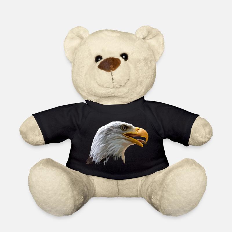 bald eagle - Teddy Bear - black