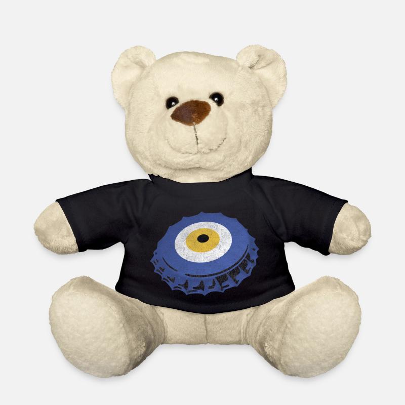 Kronkorken Nazar - Teddy - Schwarz