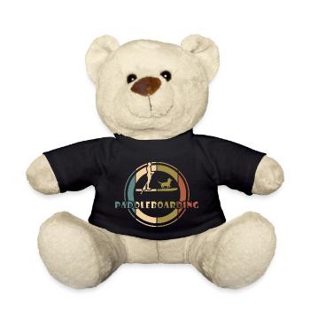 SUP chien drôle de tenue pour SUP avec chien - Nounours - noir - Devant