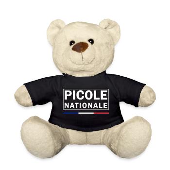 Picole Nationale - Nounours - noir - Devant