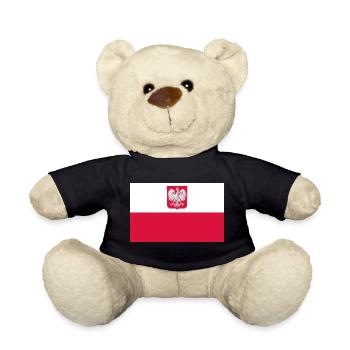 Poland - Teddy Bear - black - Front
