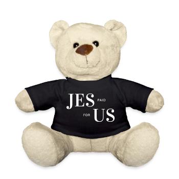 Jesus Christ,Jesus Christ,Jesus Christ,Jesus - Teddy Bear - black - Front