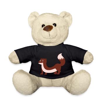 Wiesel - Teddy - Schwarz - Vorne