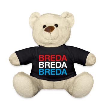 BREDA Niederlande Flagge Netherlands - Teddy - Schwarz - Vorne