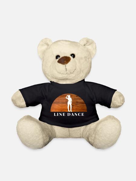 Line Dance - Teddy - Schwarz