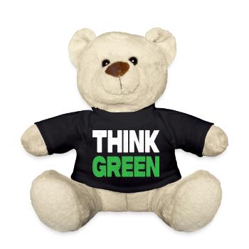 Think Green - Teddy - Schwarz - Vorne