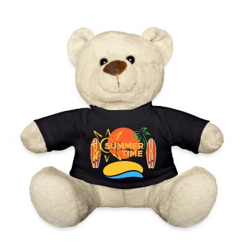 SUMMER TIME - Nounours - noir - Devant