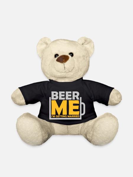 Beer Me Getting Married - Teddy - Schwarz