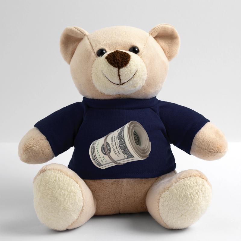 Rouleau d’argent - Cash Roll - Billets de cent dollars Nounours