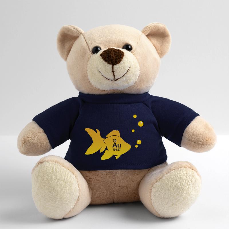 Goldenes Fisch-Element Teddy