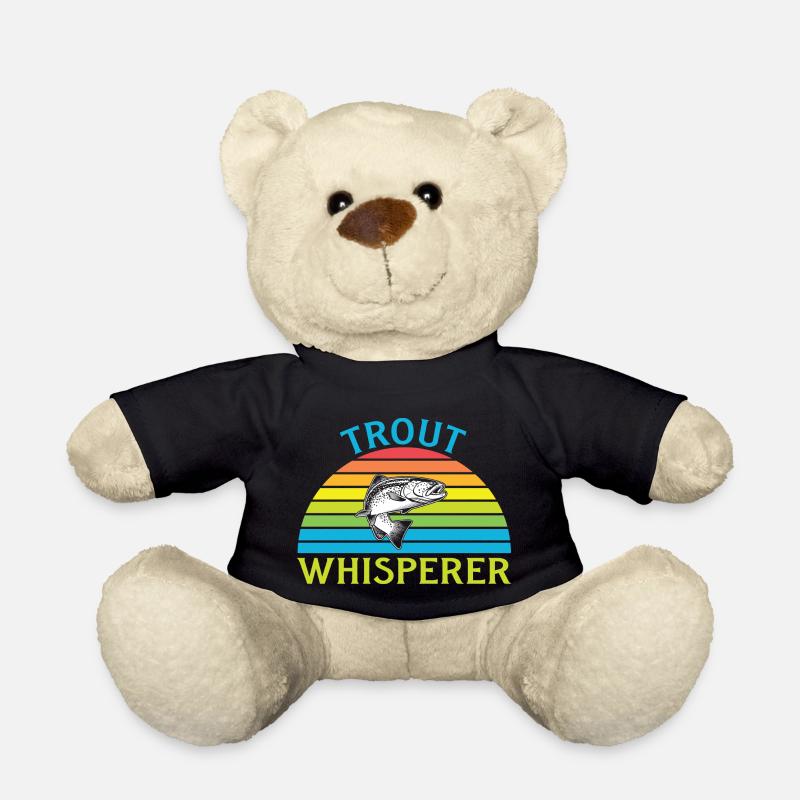 Pêcheurs Pêche Pêche Pêcheurs Pêcheurs Poisson Poisson - Nounours - noir