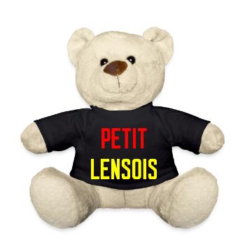 petit lensois lens sang & or bébé enfant supporter - Nounours - noir - Devant