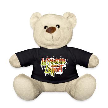 Success loves effort (Tag-b) - NeedyMindSet - Teddy Bear - black - Front
