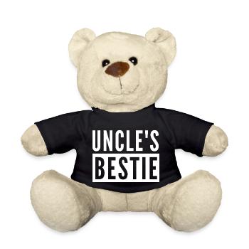 UNCLE'S BESTIE - Teddy Bear - black - Front