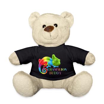 Chamäleon, bunte Chamäleon-Eidechsen - Teddy - Schwarz - Vorne