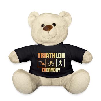 Fahrrad Triathlon Routine - Teddy - Schwarz - Vorne