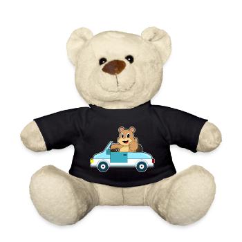 Bear Car - Teddy Bear - black - Front
