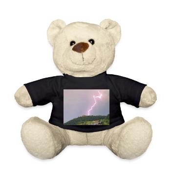 Breuberg Castle Lightning Strike - Teddy Bear - black - Front